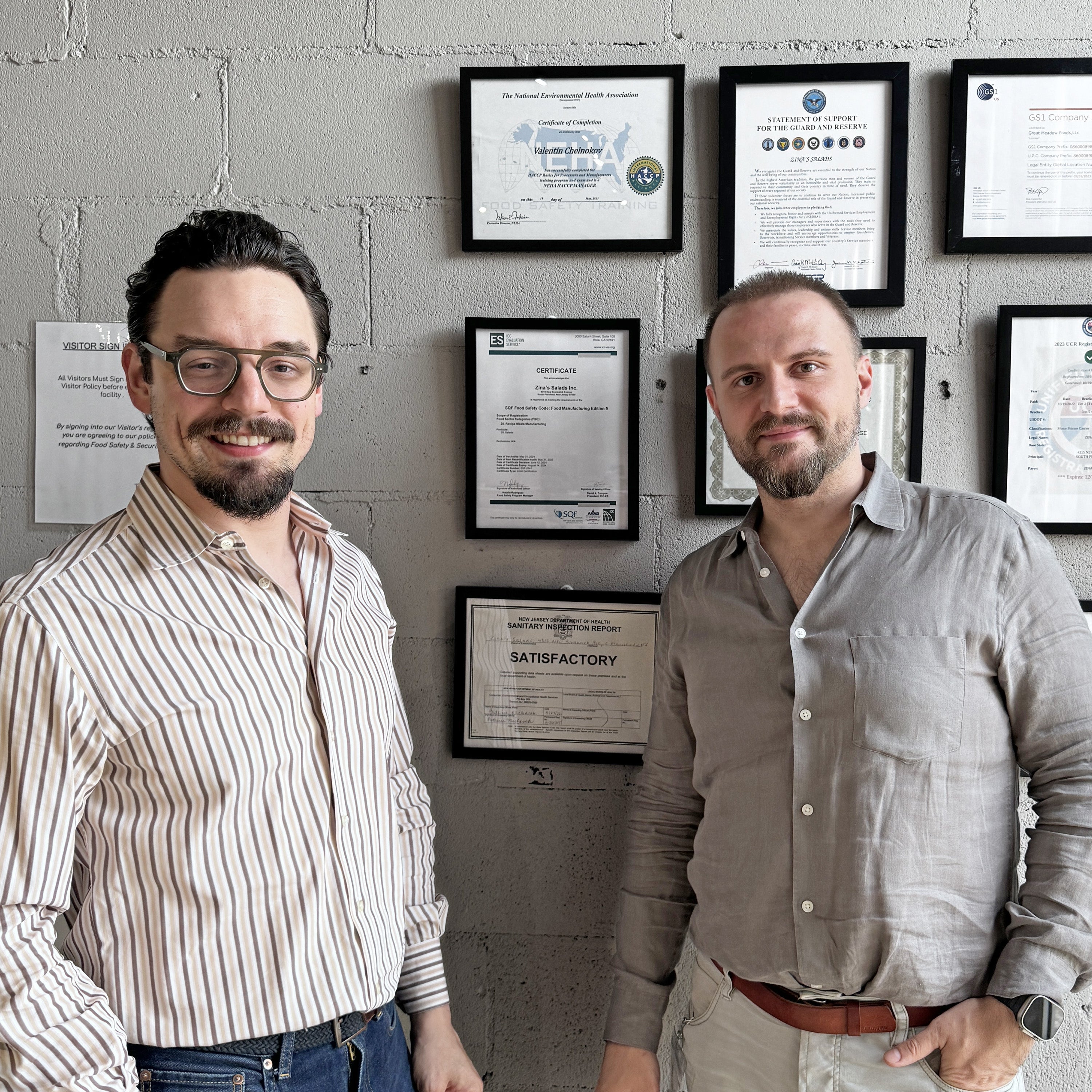 Zina's Salads Inc. Achieves Prestigious SQF Certification with Excellent Score